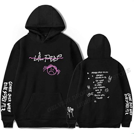 Lil Peep Hettegenser Menn Kvinner Mote Hettegensere Barn Hip Hop Hettegensere Kvinner Sweatshirts Gutt Jakker Rapper Sweatshirts Herreklær Cry Baby 