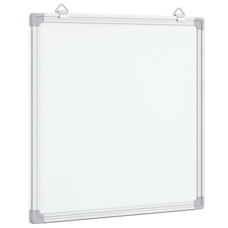Väggmonterad magnetisk whiteboard - vidaXL - 60x40 cm - Slät yta - Magnetisk - Lätt att installera