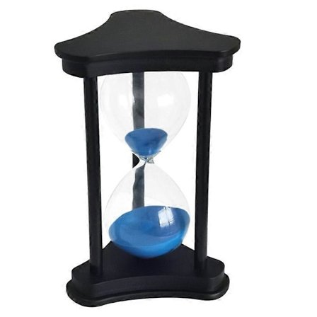 Suuyar 30 Minutters Timer Timeglass for Ornament Dekor Restaurant Stue Hjem Garderobe Kontor Pult Soverom Fest Festival Jul Treramme