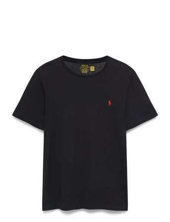 Polo Ralph Lauren Custom Slim Fit Jersey Crewneck T-Shirt - Black - XS