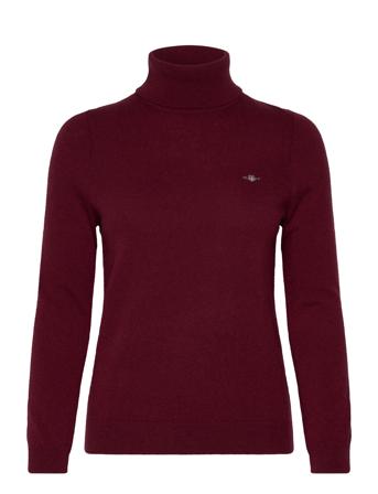 Extrafine Lambswool Rollneck Burgundy GANT