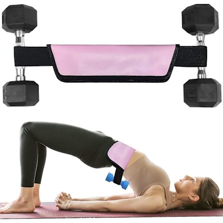 Hip Thrust-belte for Dumbbells, Kettlebells, Booty Belt for Hip Thrust, Hip Belt Pad for Squats, Glute Bridges