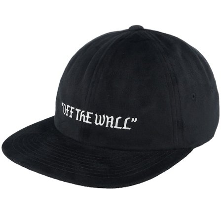 Vans - Svart snapback Keps - Off The Wall Jockey Black Strapback @ Hatstore