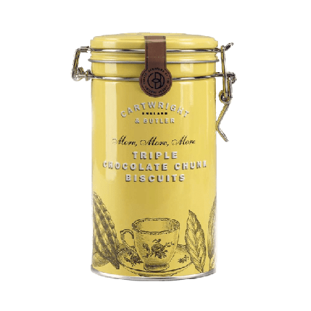 Cartwright & Butler Kakor Triple Choc Chunk Biscuits Skafferi torrvaror Unisex Gul 200G