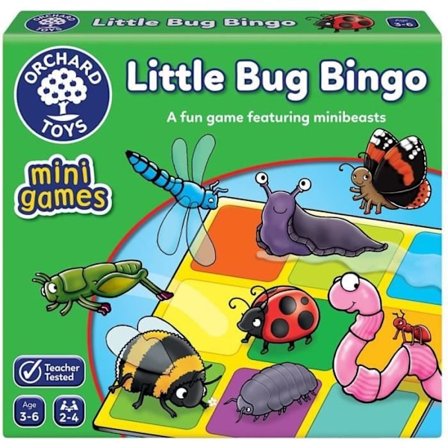 Little Bug Bingo - Bingospel - ORCHARD - 3 till 6 år gammal