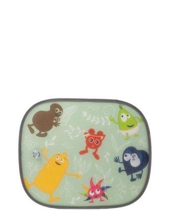Teddykompaniet | Babblarna- Solskydd För Bilen, I Naturen, 2Pack. | ONE SIZE
