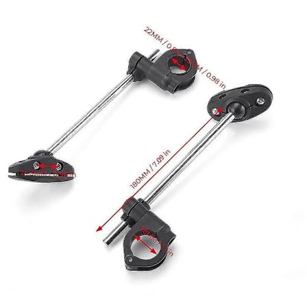 Motorsykkel Vindskjerm Universal Motorsykler Deflektor Justerbar For Mt09 Mt07 R1 R3 Cbr600rr Cb1000r Z650 Z750 Z800 22MM 25MM 28MM