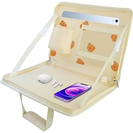 Spisebrett for ratt, bærbar PC, skrivebord, bil, matbrett - sammenleggbart bilbrett