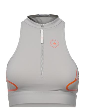 Asmc Tpa Bik T Swimwear Bikinis Bikini Tops Bandeau Bikinitops Grå Adidas By Stella McCartney