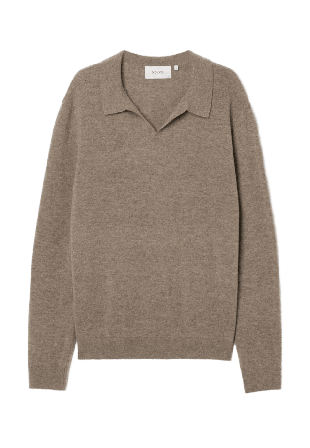 NORVIE Ulltröja med krage GIOVANNI Tröjor M