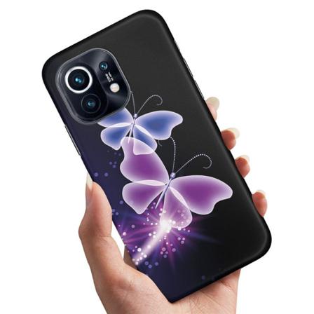 Xiaomi 11 Lite 5g Ne - Skal / Mobilskal Lila Fjärilar Multifärg