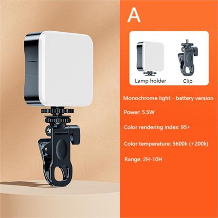 LED-selfieljusfotograferingslampa A A