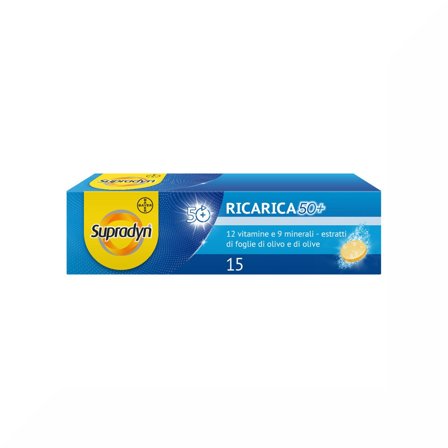 Supradyn Ricarica 50+ Integratore Vitamine e Minerali con