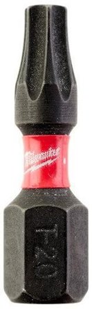 Milwaukee SHOCKWAVE Impact Duty TX20 Bits 2-pakning TX20 - 25 mm, Maskintilbehør & forbruk