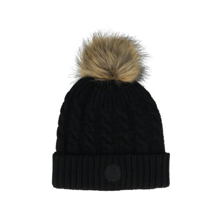 CTH Ericson - Svart pom Beanie - Lova Black Pom @ Hatstore