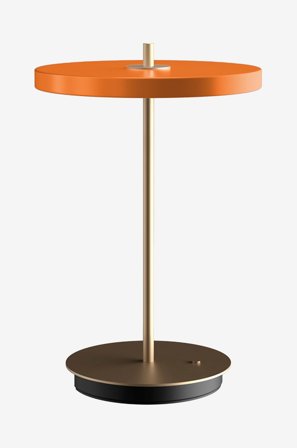 Umage - Pöytävalaisin Asteria Move Ø 20 x 30,6 cm - Oranssi - Ladattavat valaisimet - - Homeroom