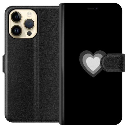 Kompatibel Tegnebogsetui til Apple Apple iPhone 15 Pro Max Soft Glow Heart