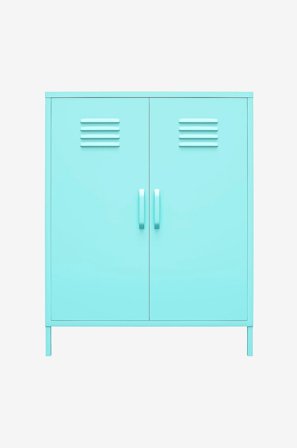 Dorel Home - Skap med to dører Cache - Grønn - Skjenker & sideboards - Fra Homeroom