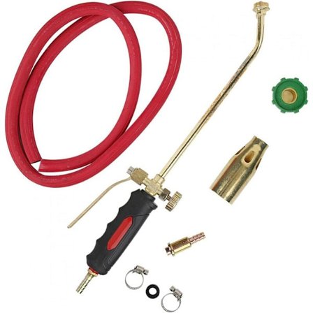 Gasbrännare, halkfri, hållbar, högintensiv tändare för flytande gas, naturgas, metan, butan