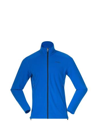 Finnsnes Fleece Jacket Sweat-shirts & Hoodies Fleeces & Midlayers Blå Bergans*Betinget Tilbud