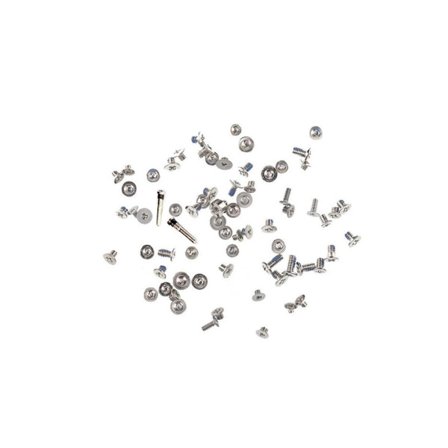 iPhone XR Komplett Skruvset - Silver