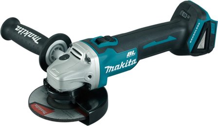 Makita DGA506RTJ Vinkelslip med batteri och laddare, Maskiner