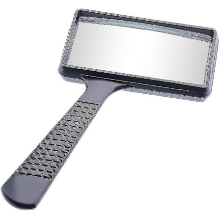 Lukuvahvistin Käsikäyttöinen Suurennuslasi Suorakulmainen Suurennuslasi Lukemiseen 3x