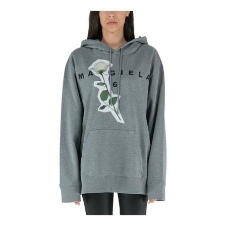 MM6 Maison Margiela Hoodies Grå, Dame