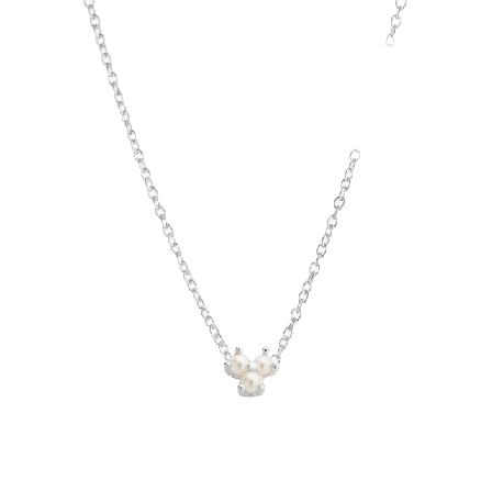 Drakenberg Sjölin Petite star pearl necklace Halsband Dam Silver ONESIZE