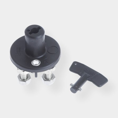 Hoofdschakelaar Roca, 24 V, 250 A, met sleutel