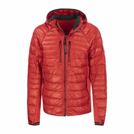 Canada Goose, Hooded Down Jacket Rood, Heren, Maat:L
