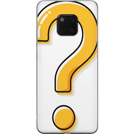 Kompatibel Mobilcover til Huawei Mate 20 Pro Spørgsmålstegn