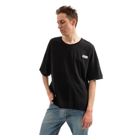 Alpha Industries, Koszulka Organics OS Roll-Up T 118532 649 Czarny, Mężczyzna, Rozmiar: L