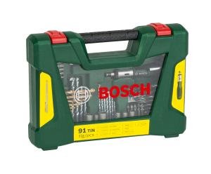 Bosch V-Line TIN Drill/Bit Set