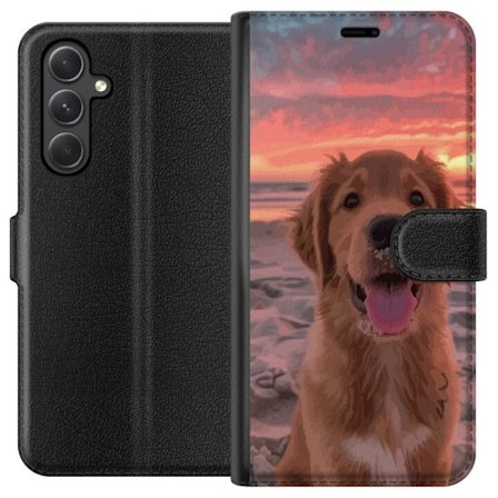 Kompatibel Tegnebogsetui til Samsung Samsung Galaxy A15 5G Hund