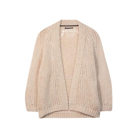 Luisa Cerano , Beige , Dames , Maat: M Vesten