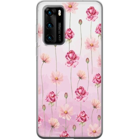 Yhteensopiva Puhelinkuori Huawei P40 Rose Petal Whisper