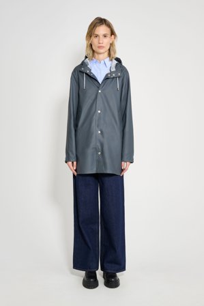 Stockholm Lightweight Raincoat Charcoal