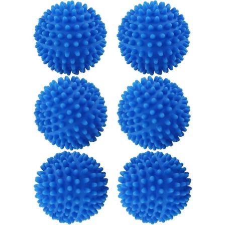 6-pack Torktumlare Boll, Torktumlare Återanvändbara Tvättbollar, Torktumlare Tvättbollar för Tvättmaskin