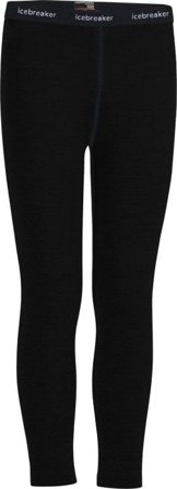 Icebreaker Kids Oasis Leggings 200 Black