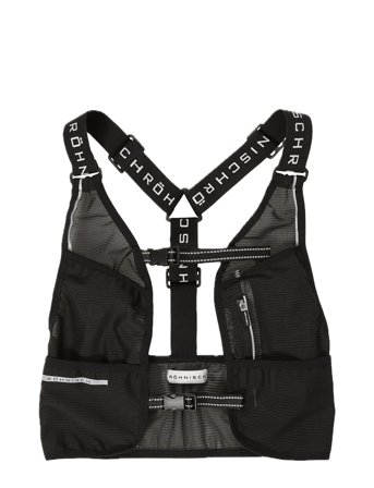 Röhnisch Glowy Running Vest - Black - ONE SIZE