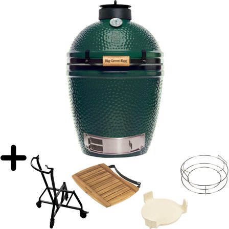 Big green egg Kolgrill Komplettpaket+ Medium | Utematlagning > Grillar > Kamadogrillar | Bagaren och Kocken