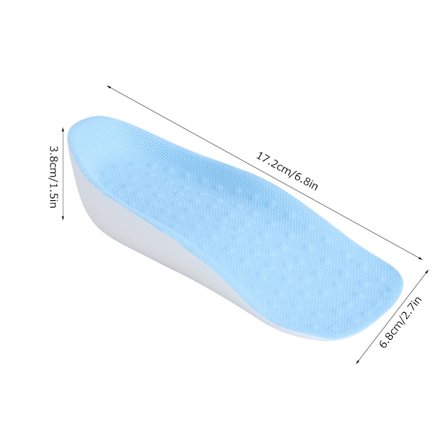 Öka din närvaro, osynliga hälinsatser, andningsbara höjdökande inläggssulor ger en subtil boost till ditt självförtroende, unisex-design för alla