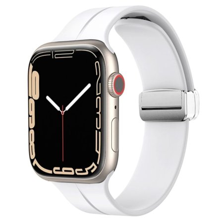 Apple Watch 38/40/41/42mm Silicone Watch Strap - White