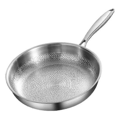 Titanium Pan Pro med låg 2025 Holdbar ridsefast non-stick titaniumpande til madlavning