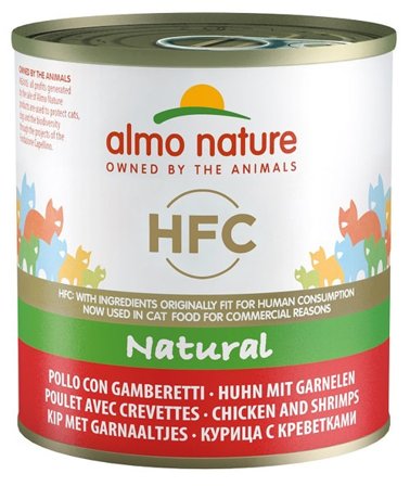 Almo Nature HFC Natural Pollo Con Gamberetti Per Gatti Adulti