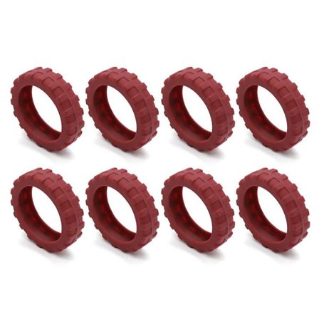 8 stk./sett reisebagasjehjulsko beskyttelse for koffert