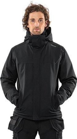 Fristads Herr Softshell vinterjacka stretch 1421 GSW, Svart