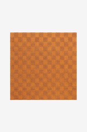 KM Home - Uld Tæppe Sydney - Orange - Uldtæpper - 250X250 - Fra Homeroom