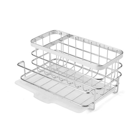 Køkkenvask Organizer Afløbskurv SØLV